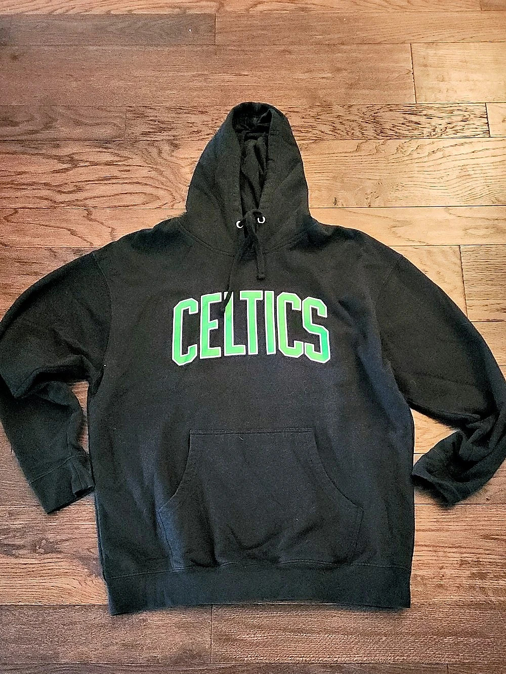 NBA Boston Celtics Victory Arch Pullover Hoodie Black & Green